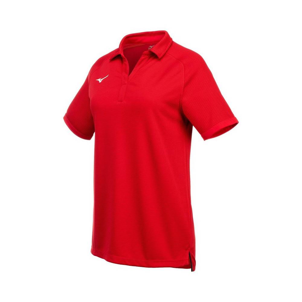 Womens Mizuno Scout Polo Red Philippines (IYCEZN790)